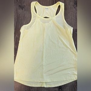 Racer back athletic tank top